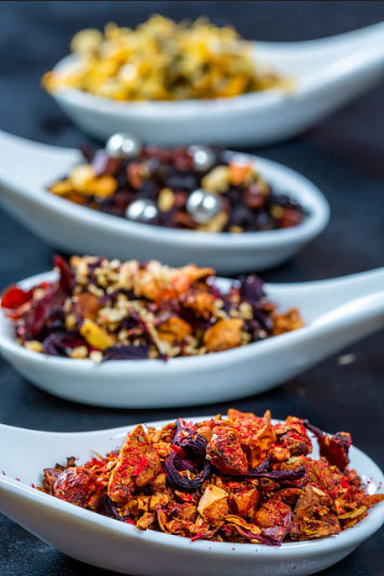Tea Blends with Fruits
