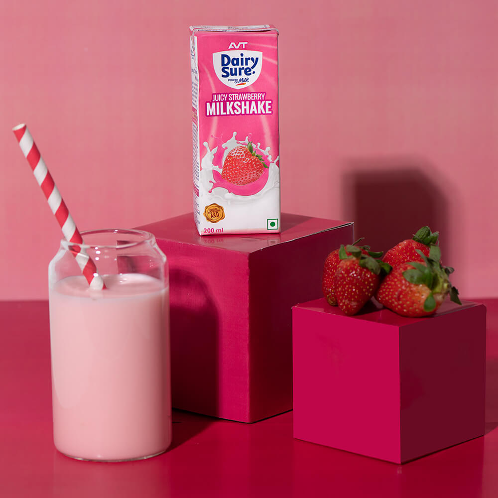 Juicy Strawberry Milkshake 200ml