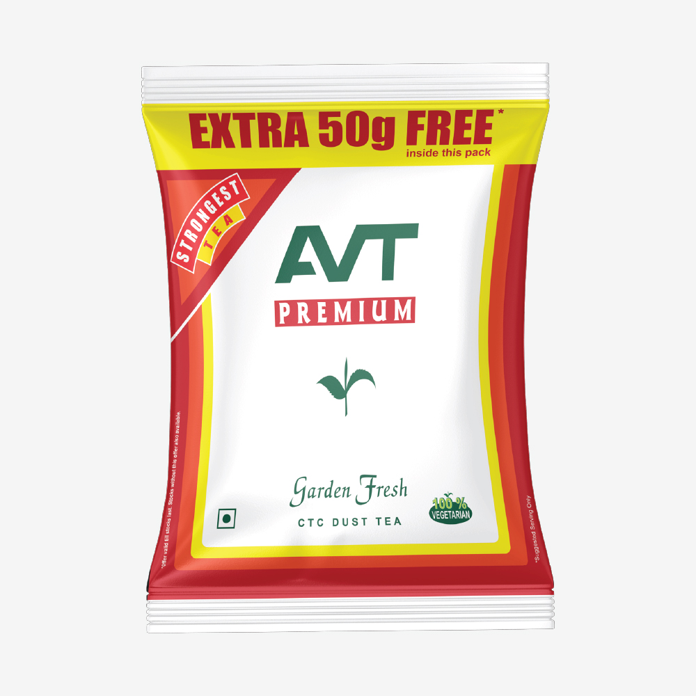 50 Gram Extra with AVT Premium Tea 1kg Pack