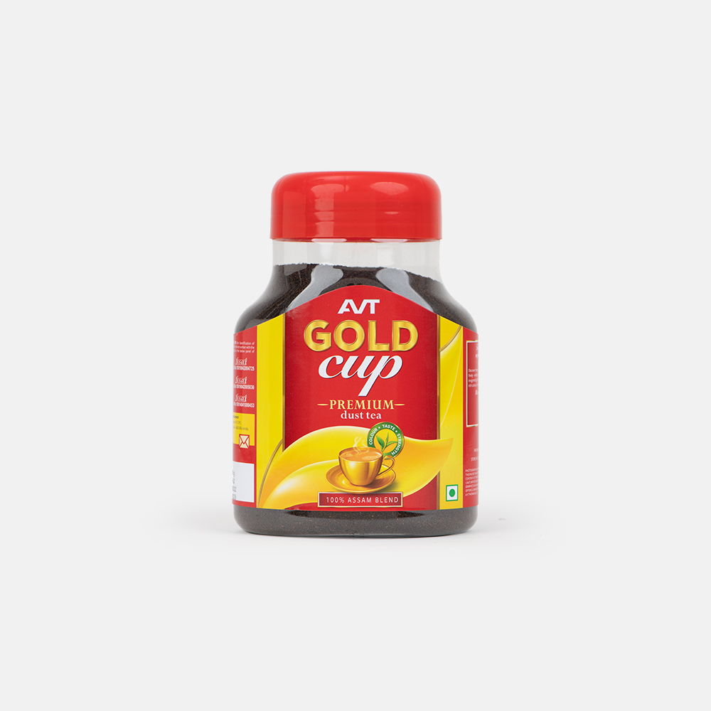 AVT Gold Cup Dust Tea 500g Jar